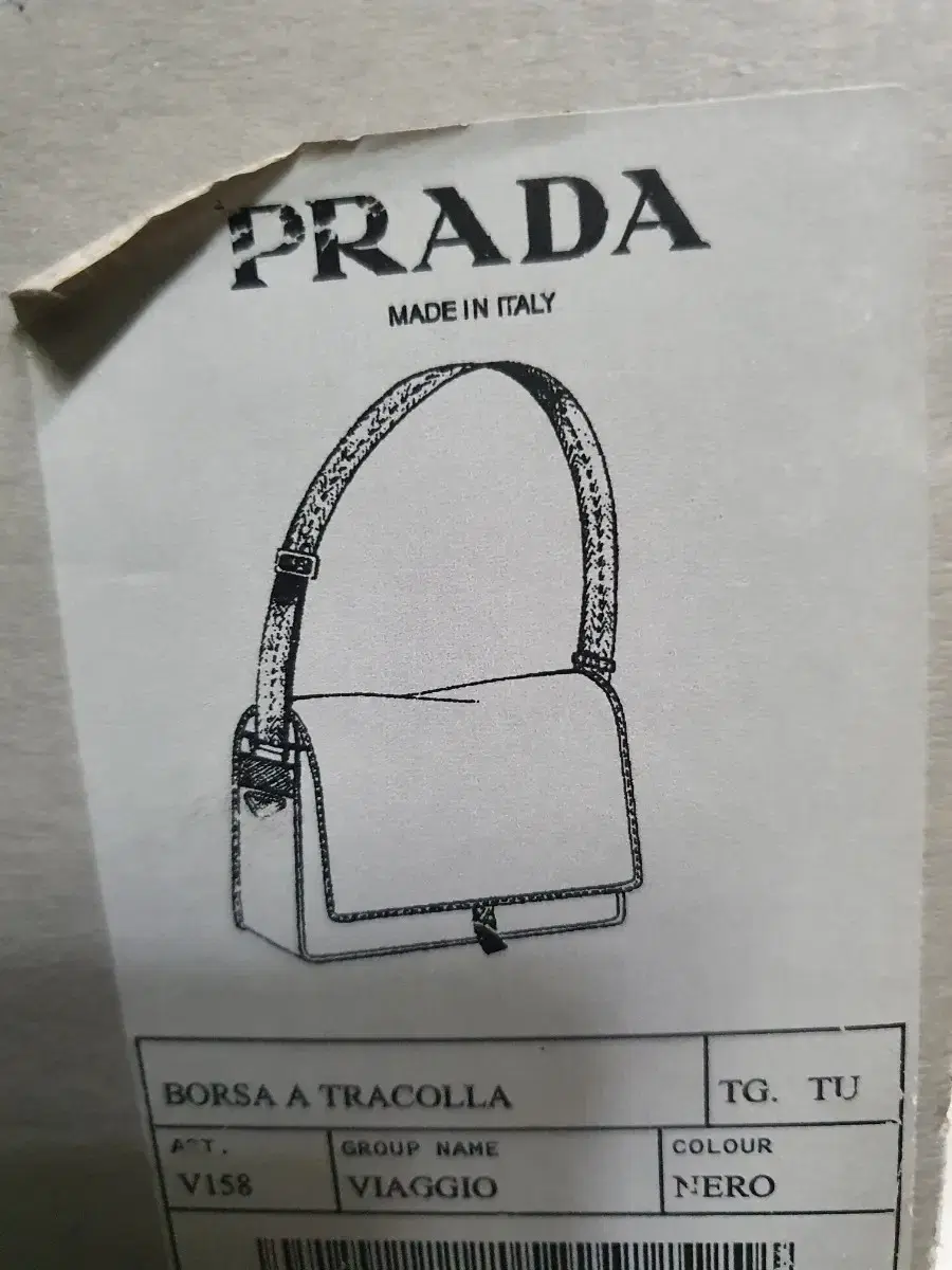 PRADA V158 VIAGGIO NERO ショルダーバッグ | responsorydev.com